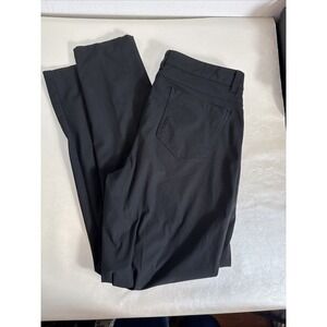 VRST Mens Limitless 5-Pocket Slim Fit Golf Pants Black 34x34 EUC